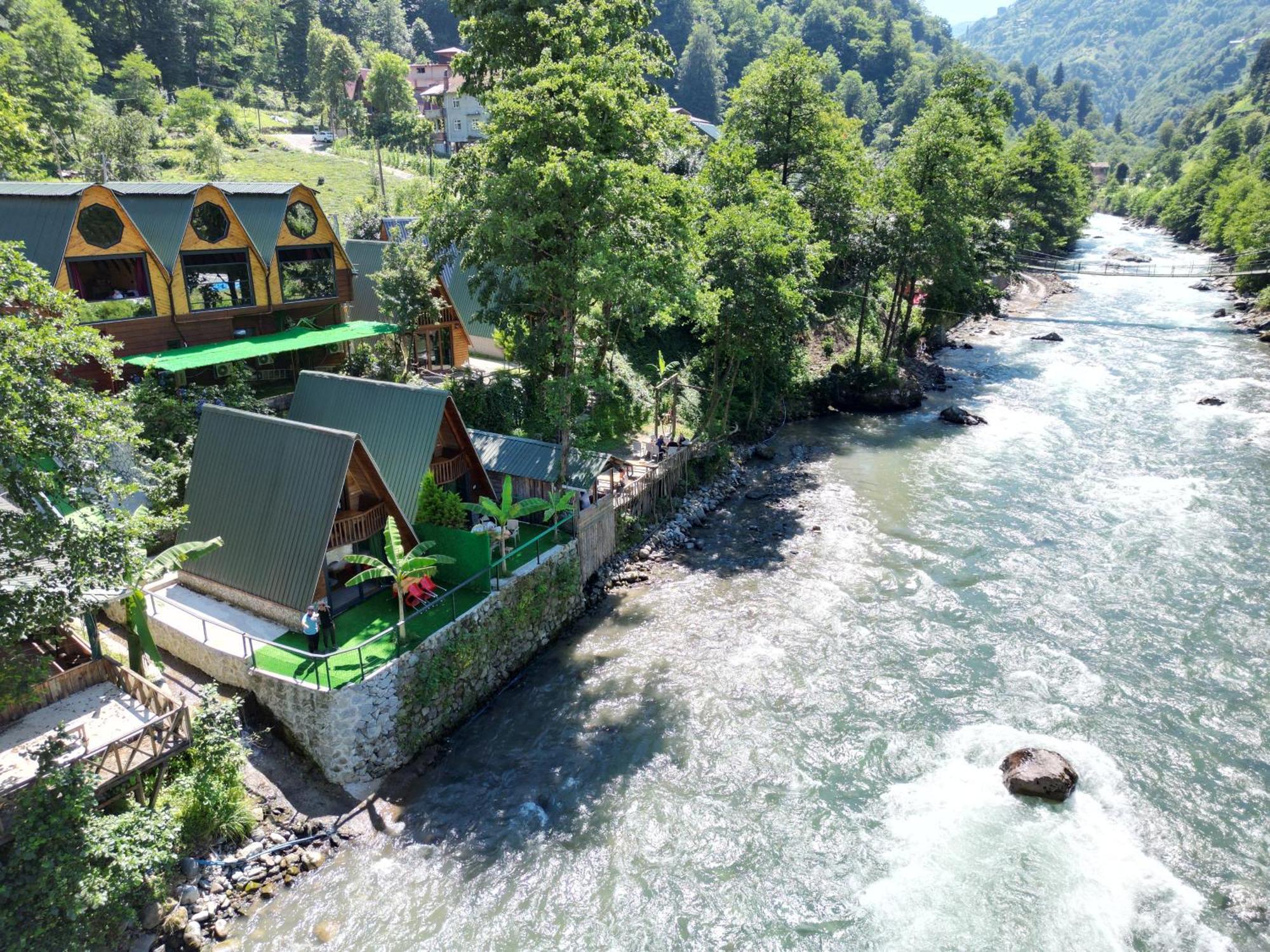 Tabiat Bungalows Çamlıhemşin Exteriör bild