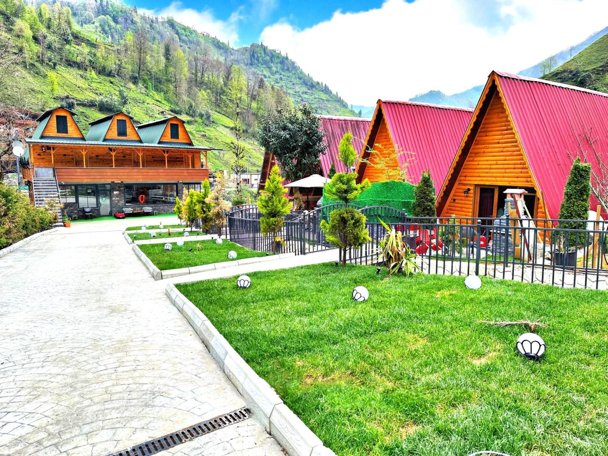 Tabiat Bungalows Çamlıhemşin Exteriör bild